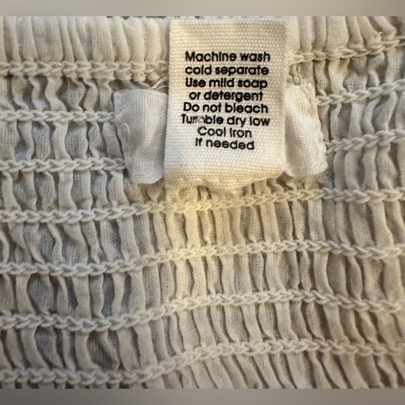 Japna White Eyelet Sleeveless Cotton Romper size S - Picture 9 of 9